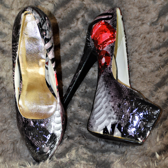 ROSETTE ELLE-01 STILETTOS HIGH HEEL PUMPS MOD - Picture 2 of 7